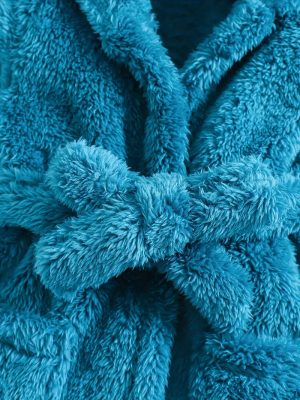 Peignoir de Bain Enfant Éponge Bleu