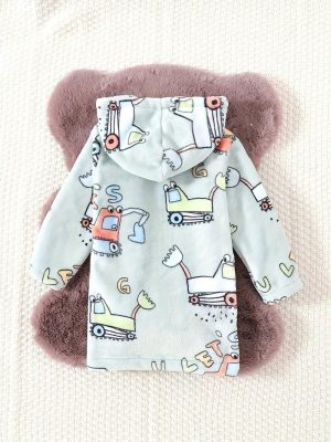 Peignoir de Bain Enfant Éponge