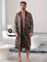 Peignoir et Short Luxueux avec Imprimé
