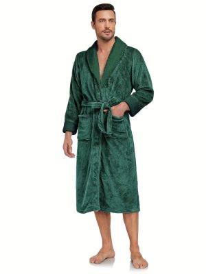 Peignoir Éponge Chaud Vert