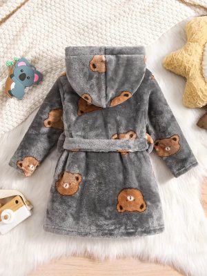 Peignoir de Bain Enfant Ours Polaire