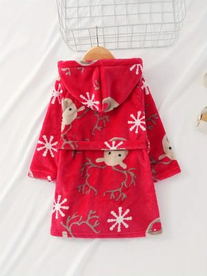 Peignoir de Bain Enfant Éponge