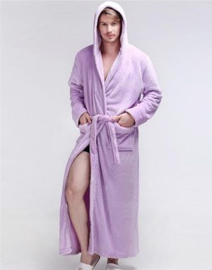 Peignoir Homme Violet