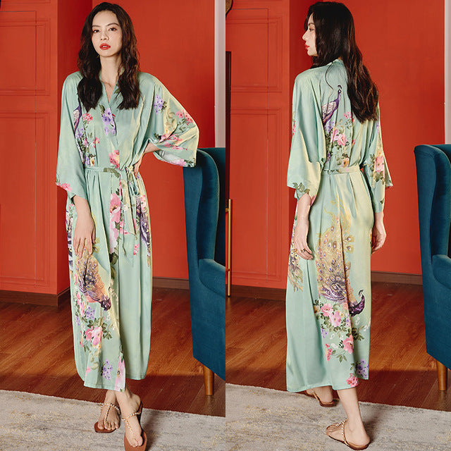 Oversize-Long-Robe-Spring-Summer-Women-Sleepwear-Kimono-Bathrobe-Gown-Sexy-Satin-Nightwear-Nightgown-Loose-Home.jpg_640x640_2ee59ffb-60ac-4828-a9d3-0a7d21fdea41.jpg - Veste Peignoir de Bain