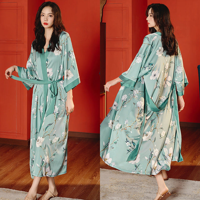 Oversize-Long-Robe-Spring-Summer-Women-Sleepwear-Kimono-Bathrobe-Gown-Sexy-Satin-Nightwear-Nightgown-Loose-Home.jpg_640x640_9001df00-1d4a-4728-8c86-99ec9fdc2e24.jpg - Veste Peignoir de Bain