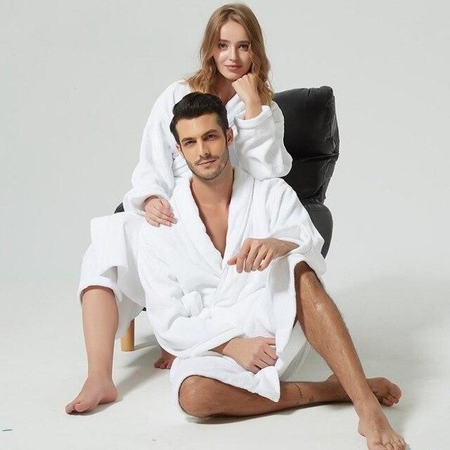 Peignoir-Blanc-Uni.jpg - Veste Peignoir de Bain