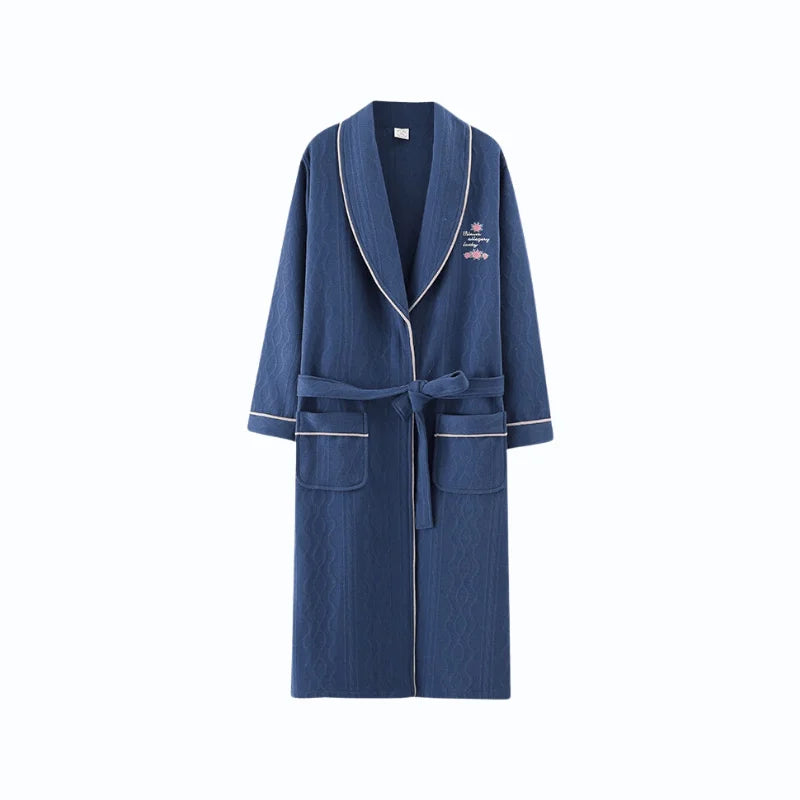 Peignoir-Bleu-Femme-1.jpg - Veste Peignoir de Bain