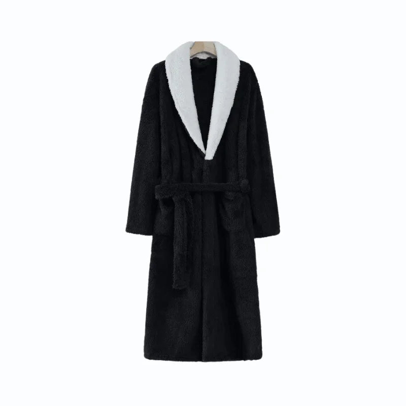 Peignoir-Chaud-Long-Femme-1.jpg - Veste Peignoir de Bain