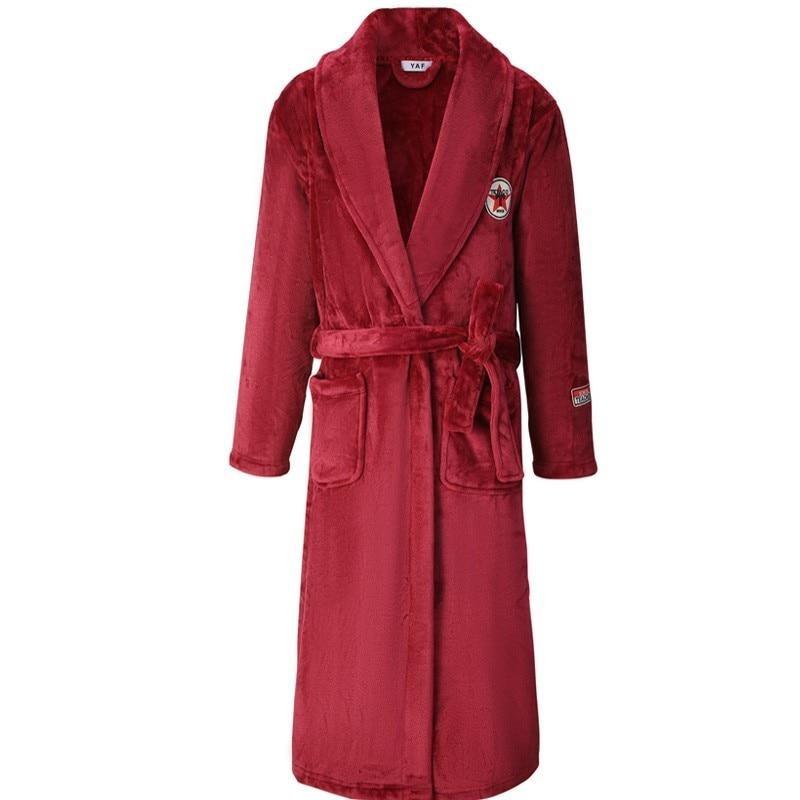 Peignoir-Corail-Eclatant-en-polaire.jpg - Veste Peignoir de Bain
