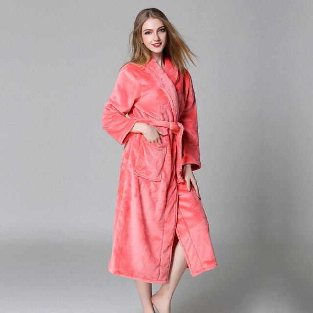 Peignoir-En-Polaire-Femme.jpg - Veste Peignoir de Bain