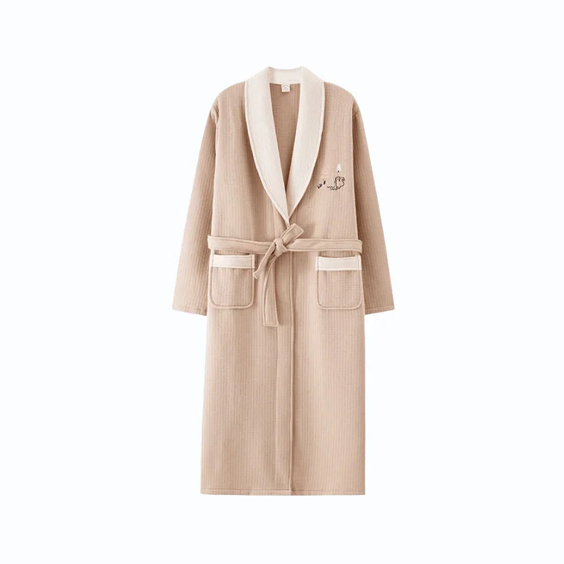 Peignoir-Femme-Beige-1.jpg - Veste Peignoir de Bain