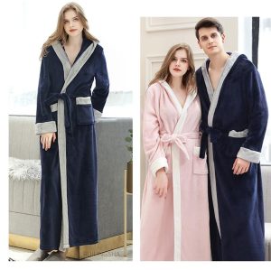 Peignoir Femme Bleu Marine