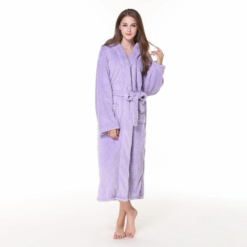 Peignoir-Femme-Capuche-Doux.jpg - Veste Peignoir de Bain