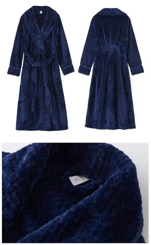 Peignoir Femme Long Et Chaud