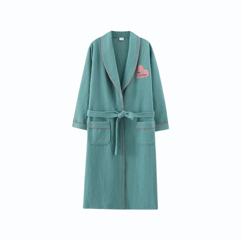 Peignoir-Femme-Vert-1.jpg - Veste Peignoir de Bain