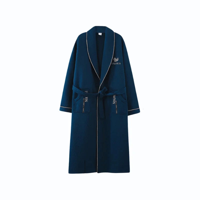 Peignoir-Homme-Coton-1.jpg - Veste Peignoir de Bain
