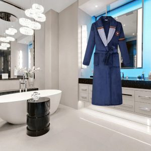 Veste Peignoir Homme Polaire