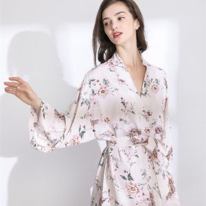Peignoir Kimono Femme Court