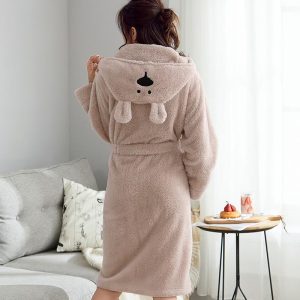 Veste Peignoir Ours Femme