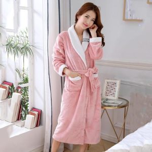 Veste Peignoir soie Rose