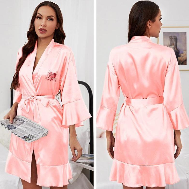 Peignoir-Rose-Pale-Femme-2.jpg - Veste Peignoir de Bain