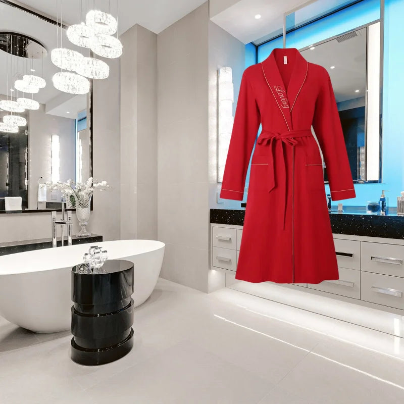 Peignoir-Rouge-Femme-2.jpg - Veste Peignoir de Bain