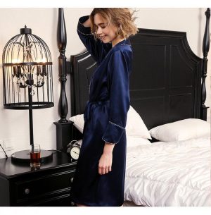 Peignoir Soie Femme Luxe