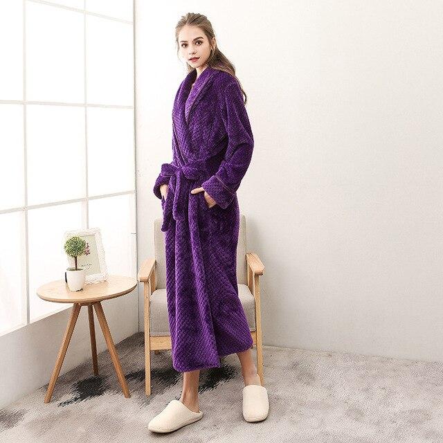 Peignoir-Violet-Femme.jpg - Veste Peignoir de Bain