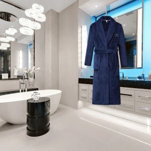 Peignoir de Bain Épais Homme