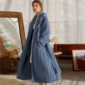 Veste Peignoir en Pilou soie