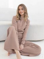 Pyjama Asymétrique à Manches
