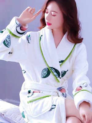 Robe de Chambre Polaire Femme