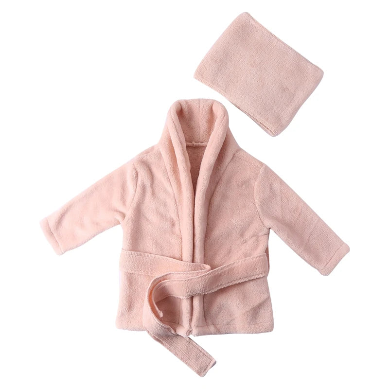 Peignoir Rose Pour Enfant – Image 2