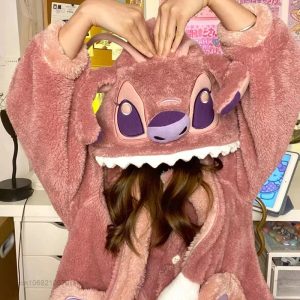 Peignoir de Bain Stitch Rose