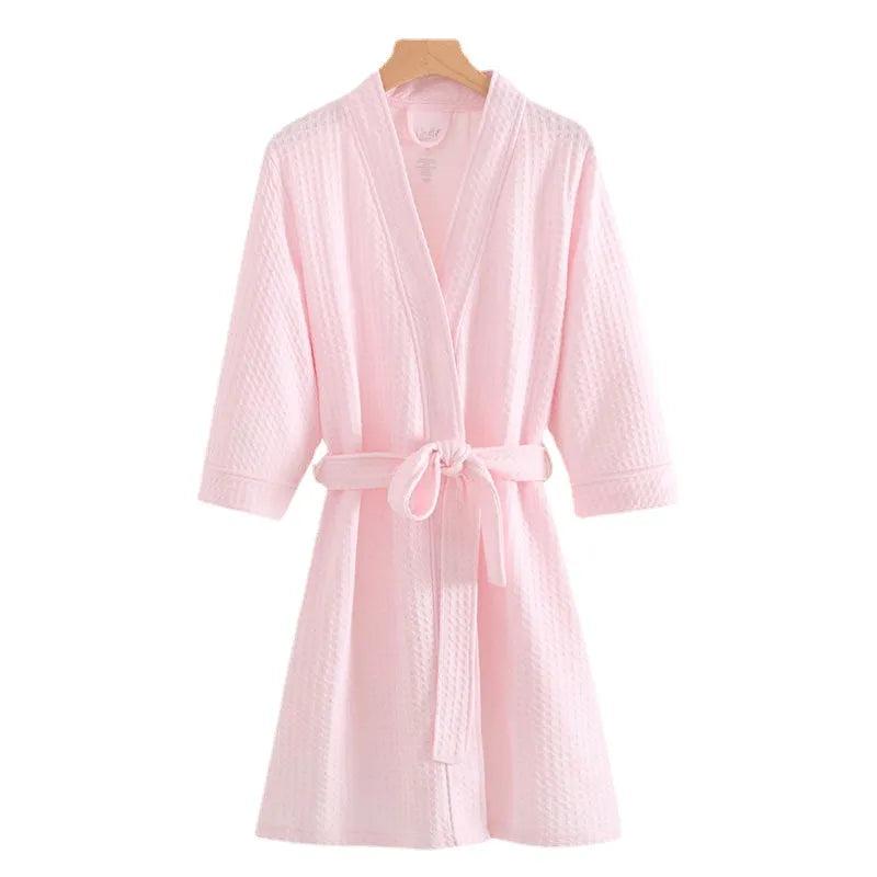 Peignoir soie Femme Rose