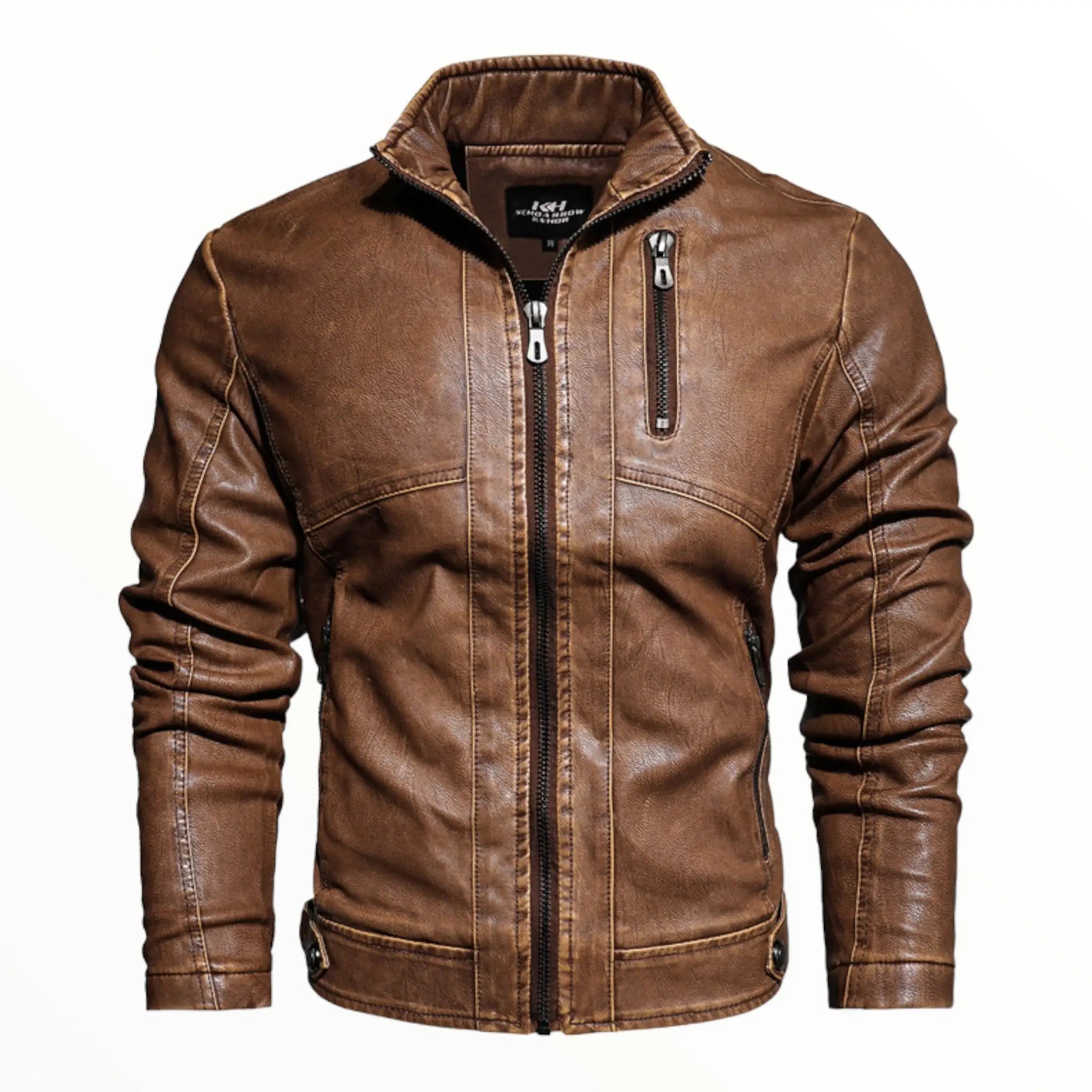 blouson-militaire-effet-cuir-italien-133.jpg - Veste Peignoir de Bain