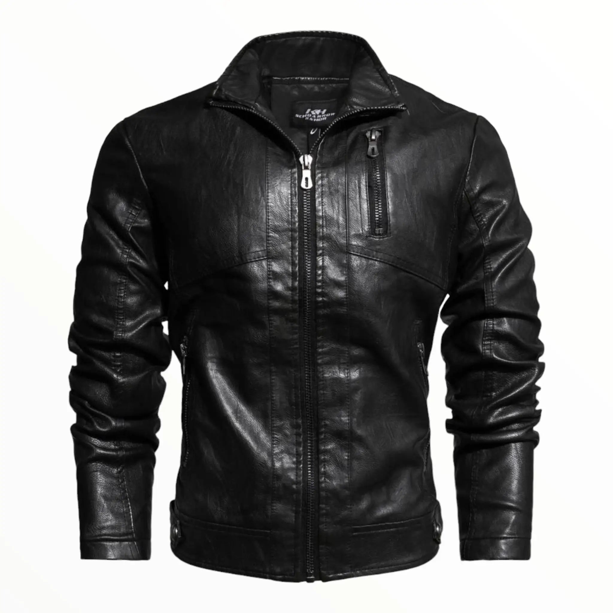 blouson-militaire-effet-cuir-italien-723.jpg - Veste Peignoir de Bain