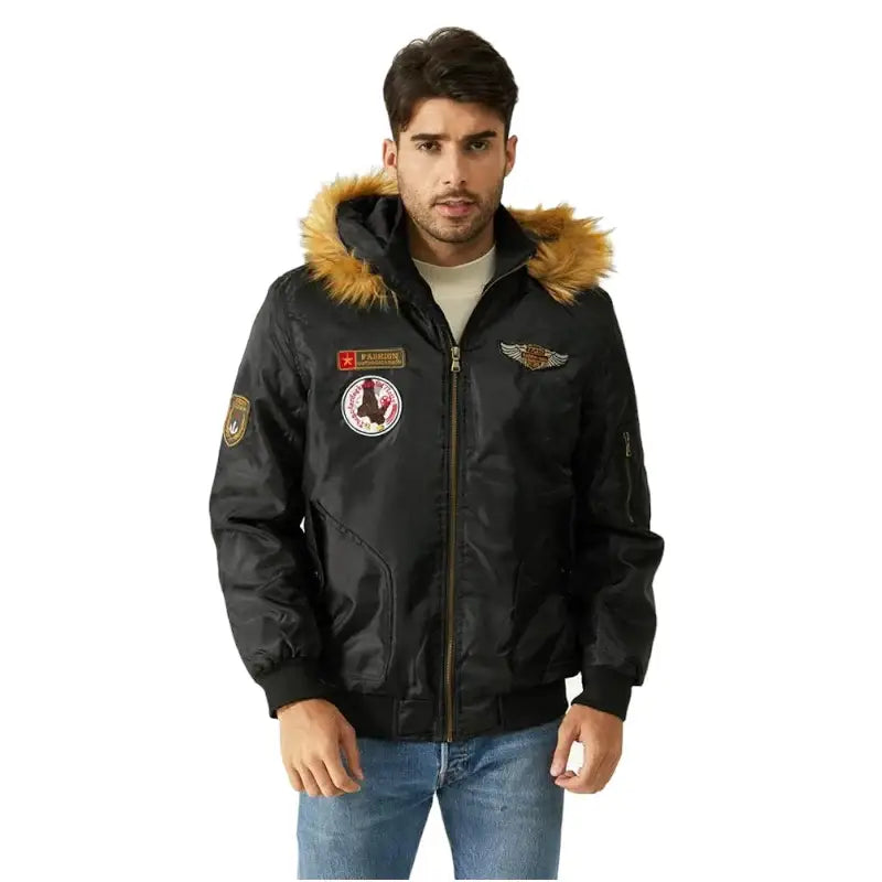 blouson-militaire-pilote-995.jpg - Veste Peignoir de Bain