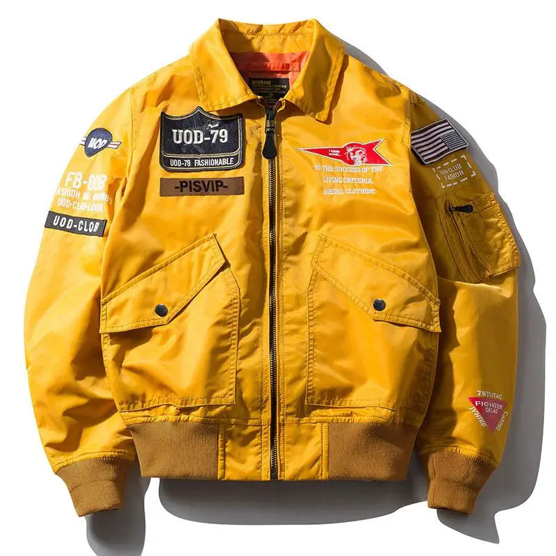 blouson-militaire-pompier-935.jpg - Veste Peignoir de Bain