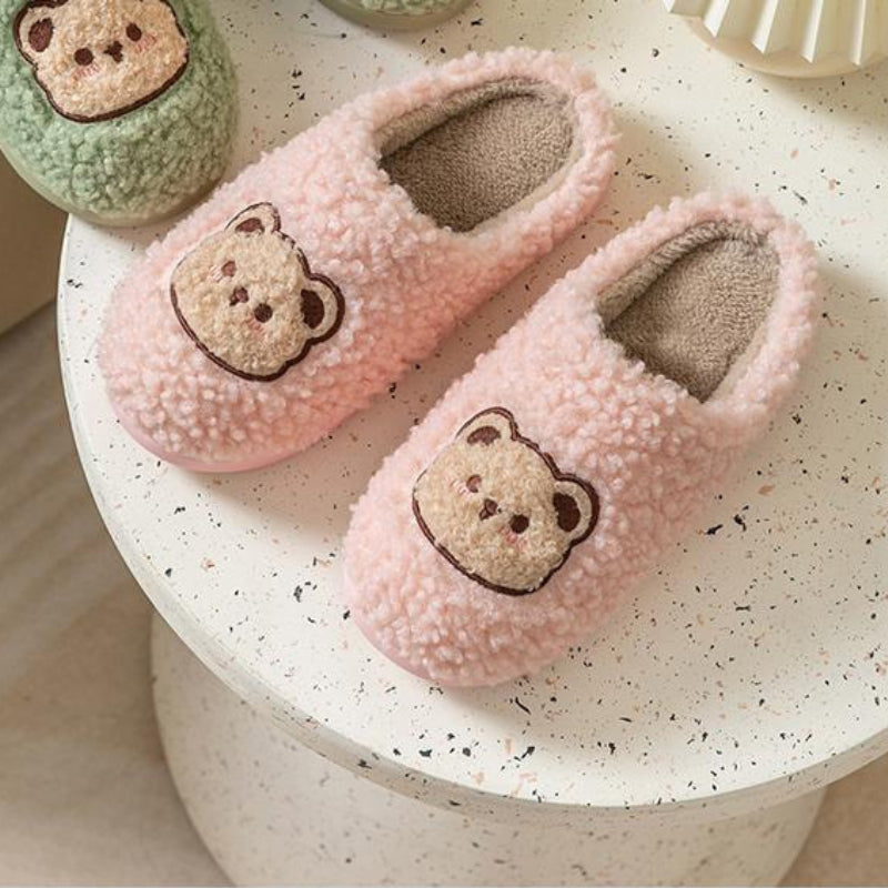 chaussons-femme-peluche_2.jpg - Veste Peignoir de Bain