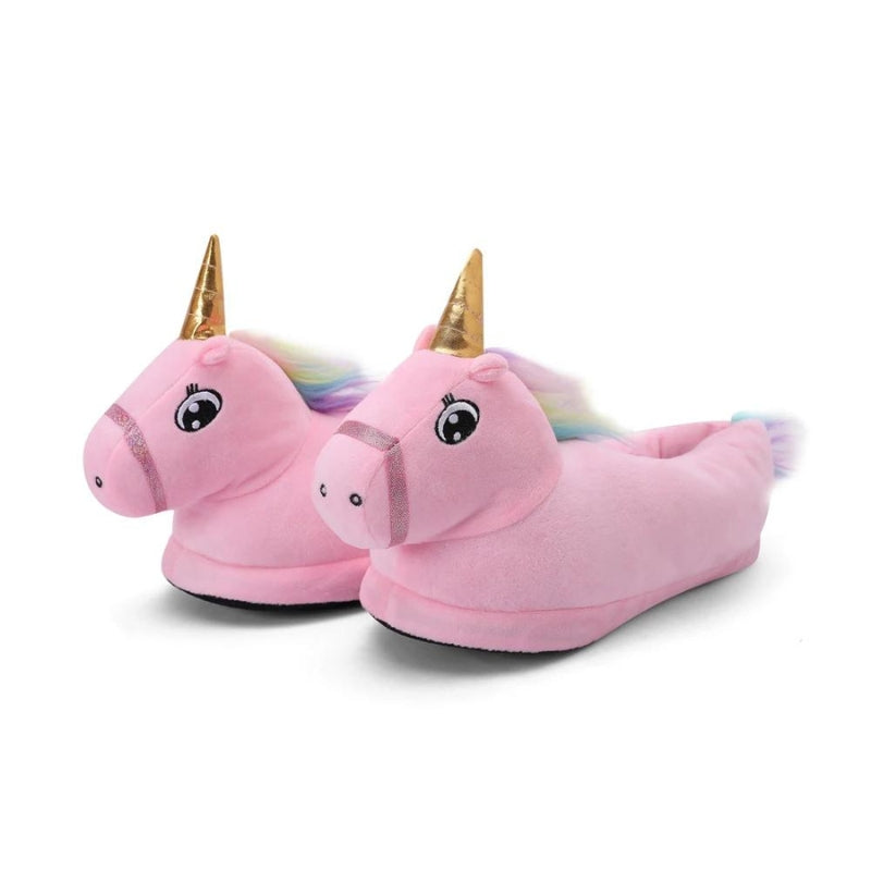 chaussons-licorne-rose-pilou-pilou-fille.jpg - Veste Peignoir de Bain