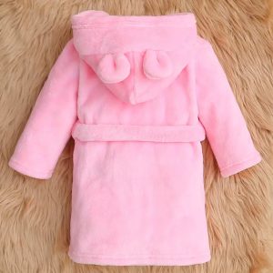 Peignoir de Bain Enfant Fille avec Oreilles