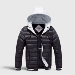 Doudoune d'hiver chauffante USB