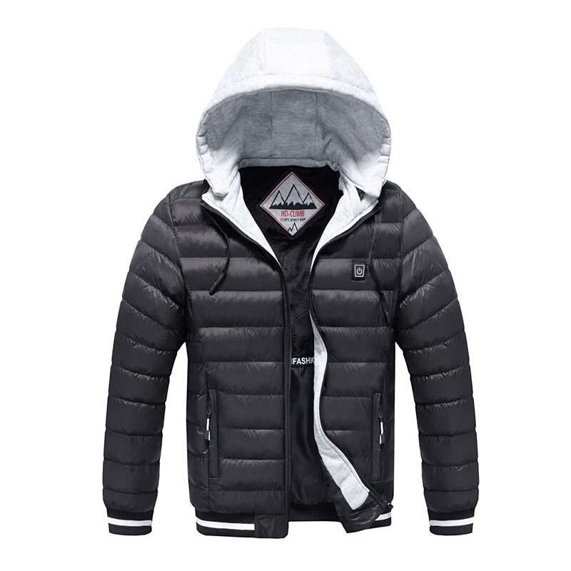 Doudoune d'hiver chauffante USB – Image 3