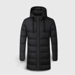Doudoune longue chauffante homme