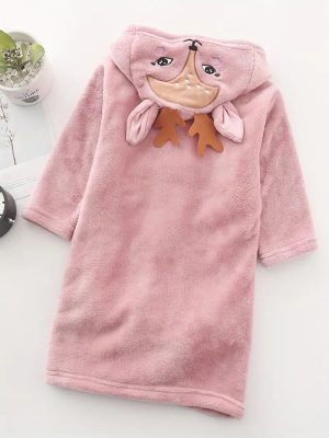 Peignoir de Bain Enfant Éponge