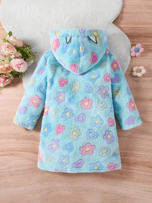 Peignoir de Bain Enfant Éponge