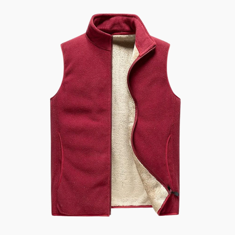image-gilet-sans-manche-moumoute.jpg - Veste Peignoir de Bain