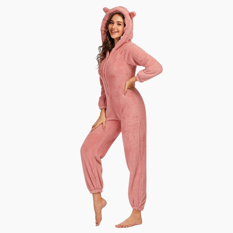 image-grenouillere-femme-polaire_1.jpg - Veste Peignoir de Bain