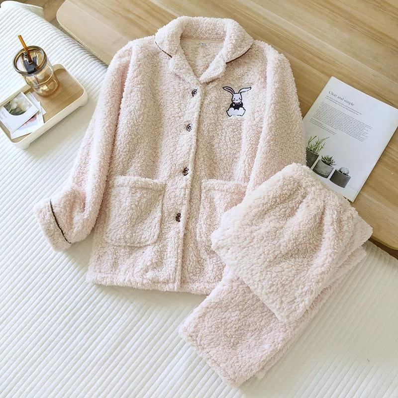 image-pyjama-lapin-pilou-pilou.jpg - Veste Peignoir de Bain